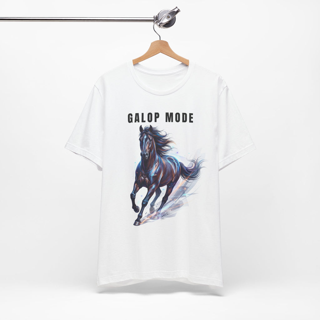 Tricou Edgy cu Cai 'GALOP MODE'