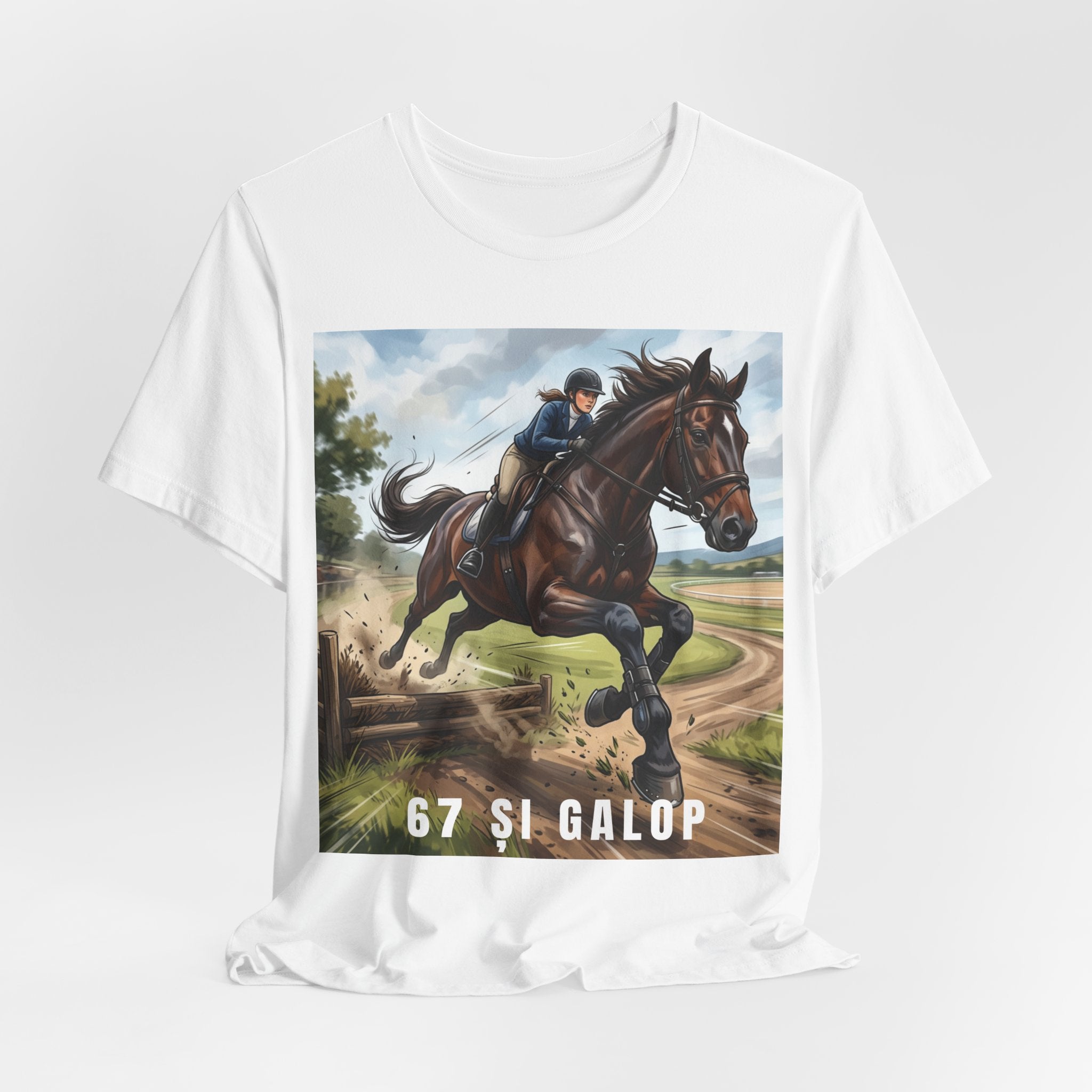 Tricou cu Cai '67 Si Galop'