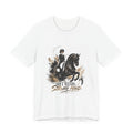 Tricou motivational cu cai 'Soft Hands, Strong Mind'