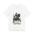 Tricou motivational cu cai 'Precision Creates Perfection'