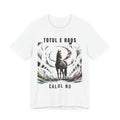 Tricou edgy cu Cai 'Totul e haos, calul nu'