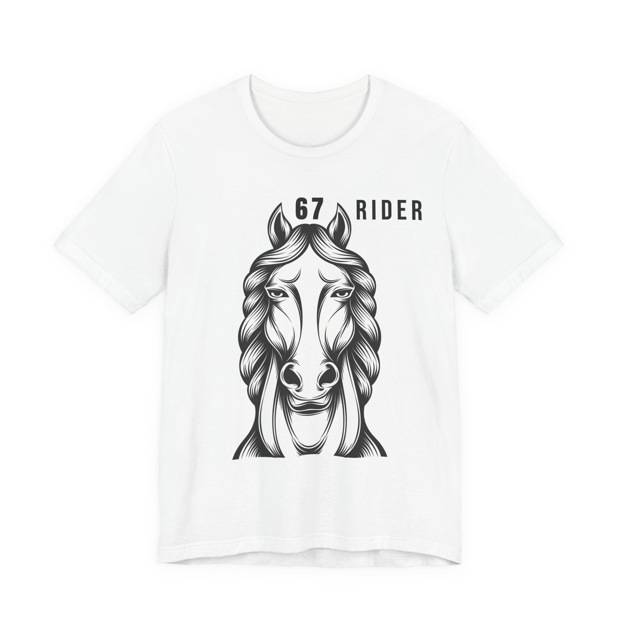 Tricou cu Cai '67 Rider'