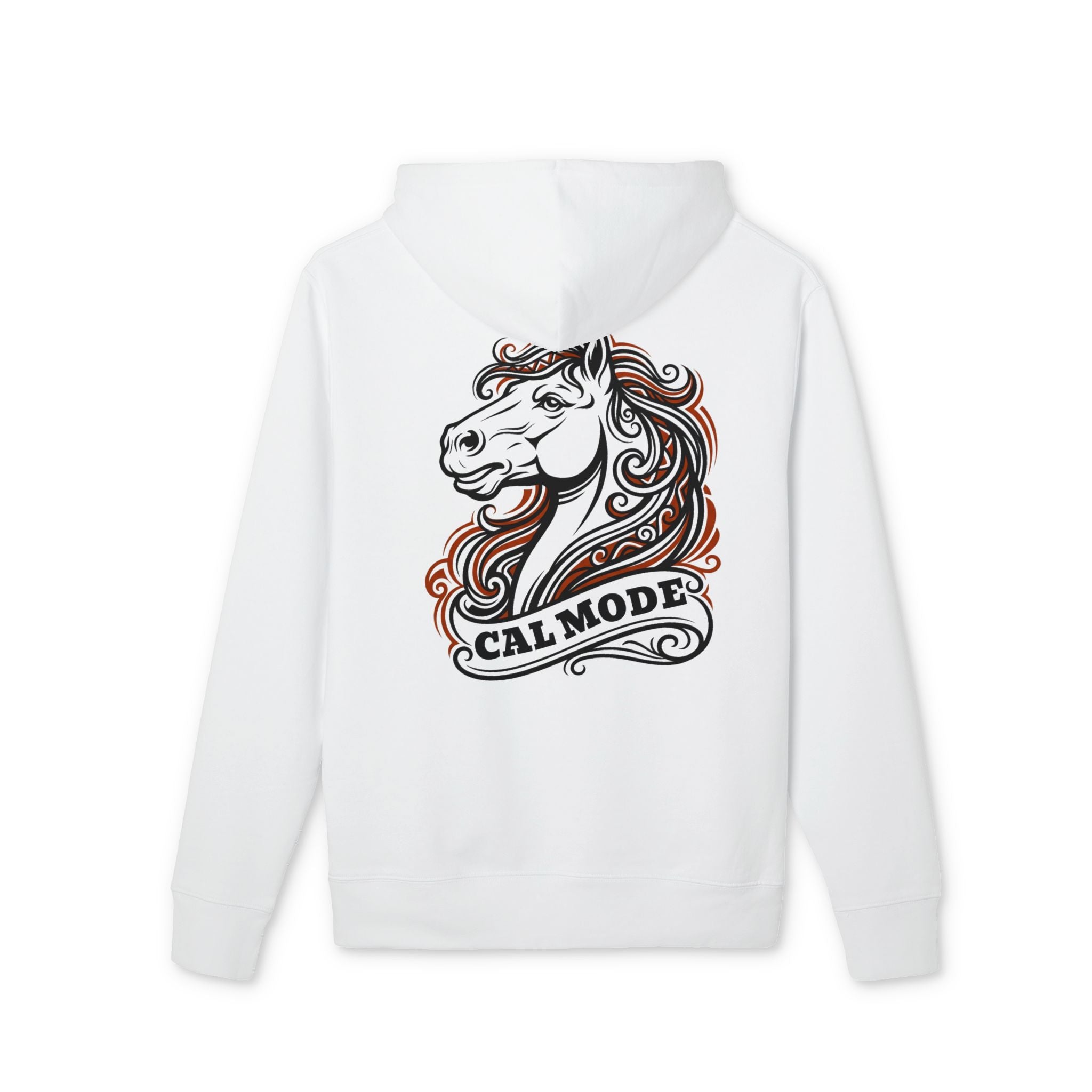 Horse Head Graphic Hoodie — “Cal Mode” Retro Equestrian Design