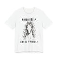 Tricou Edgy cu Cai 'Priorități? Calul Primul!'