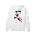 Horse Graphic Hoodie — "Liber ca Vântul" Romanian Equestrian Hoodie