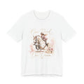 Tricou motivational cu cai 'One Round, One Dream'