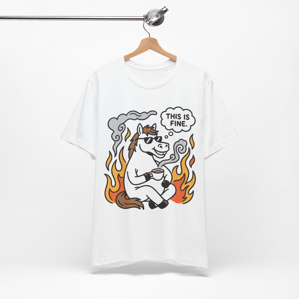 Tricou Amuzant cu Cai