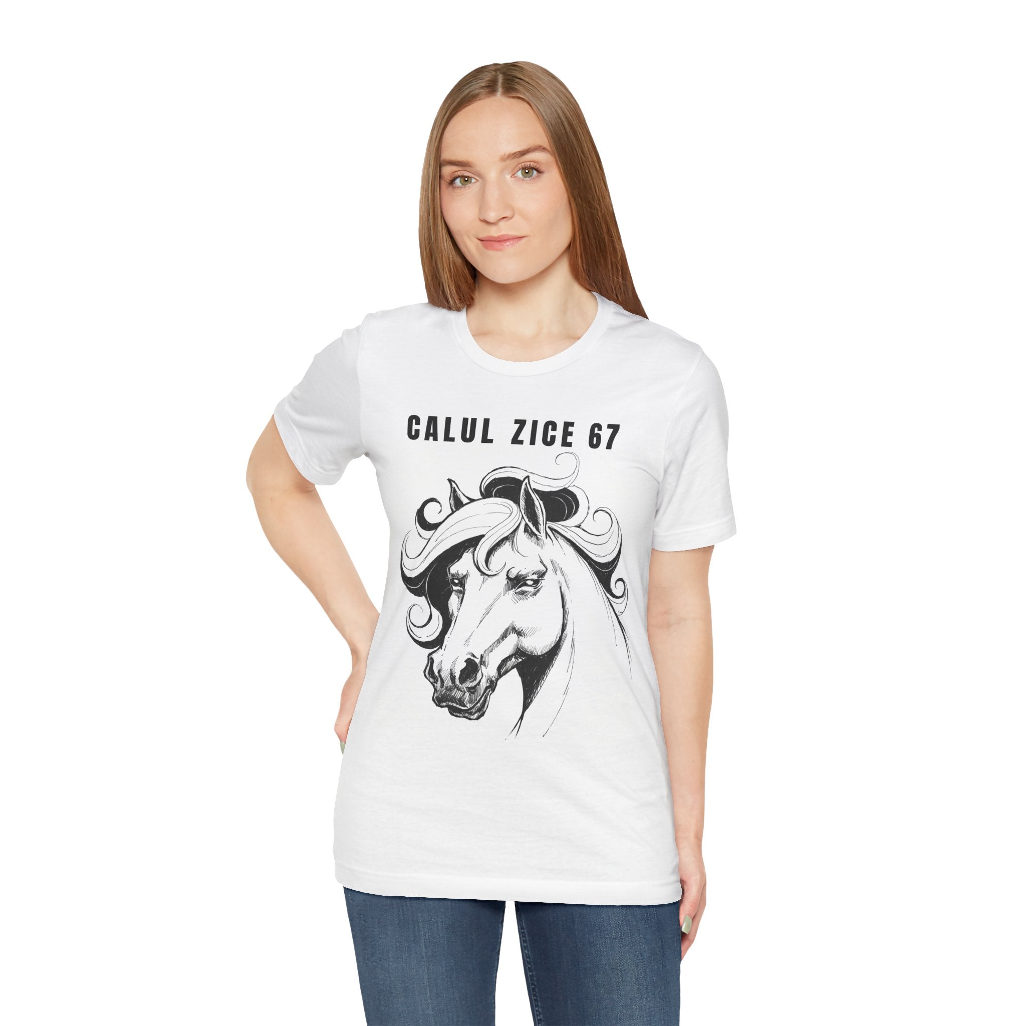 Tricou cu Cai CALUL ZICE 67'