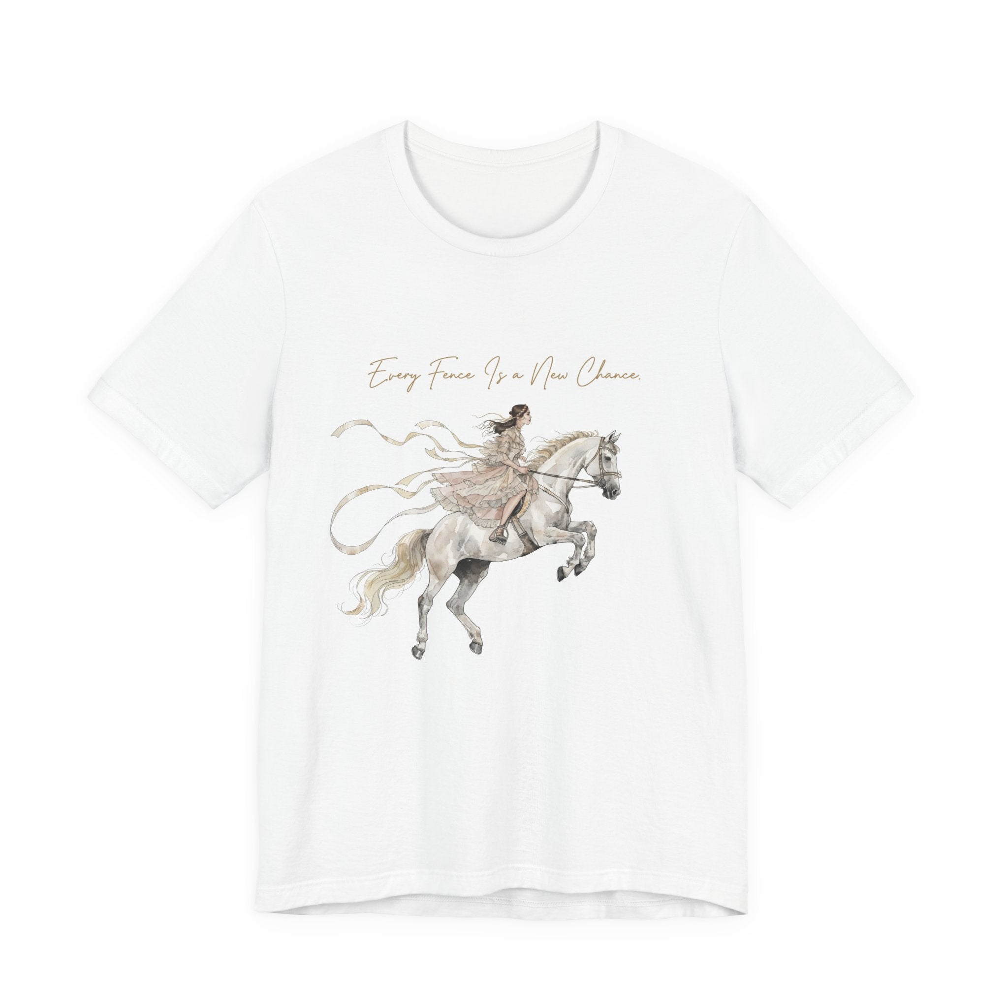 Tricou motivational cu cai 'Every Frame Is A New Chance'