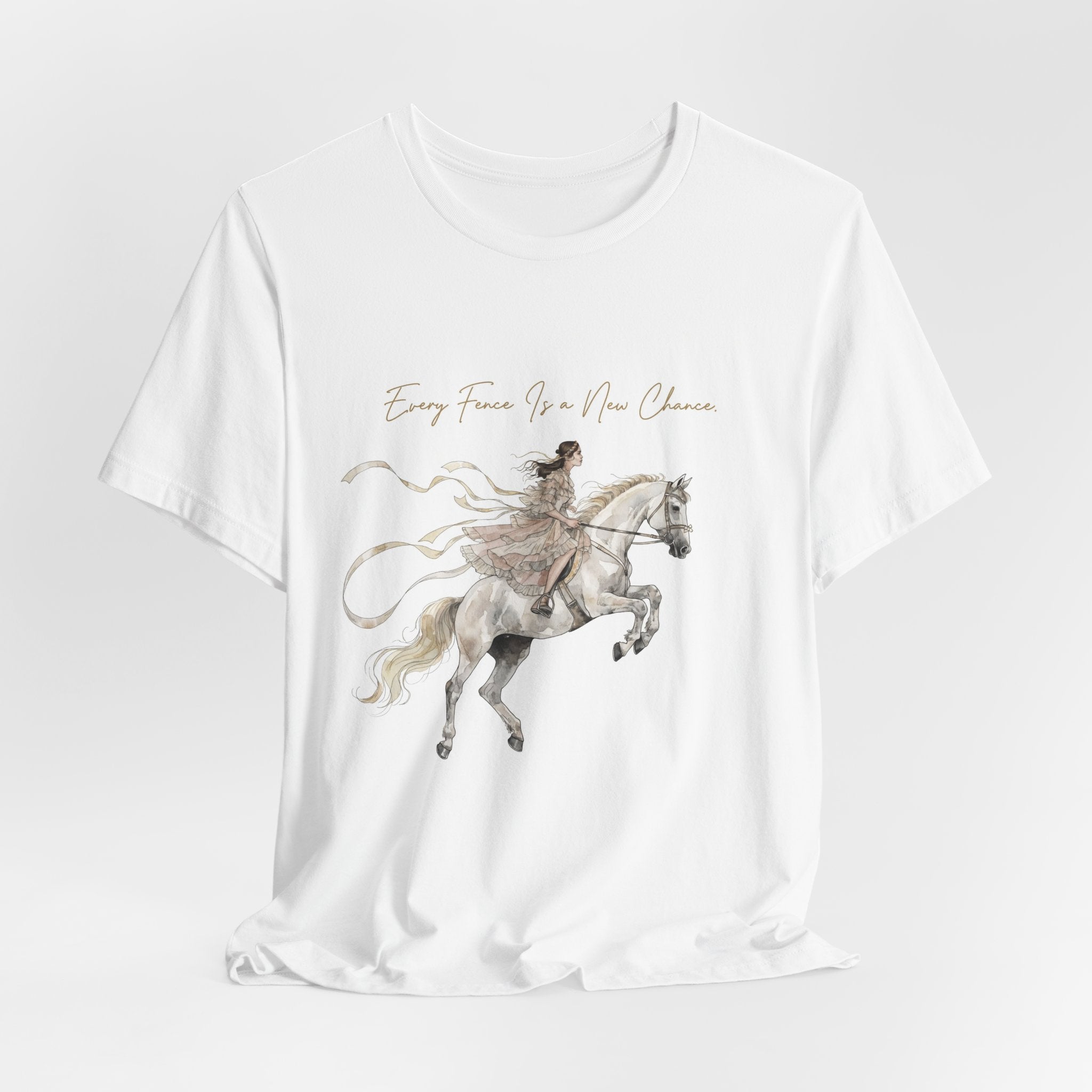 Tricou motivational cu cai 'Every Frame Is A New Chance'