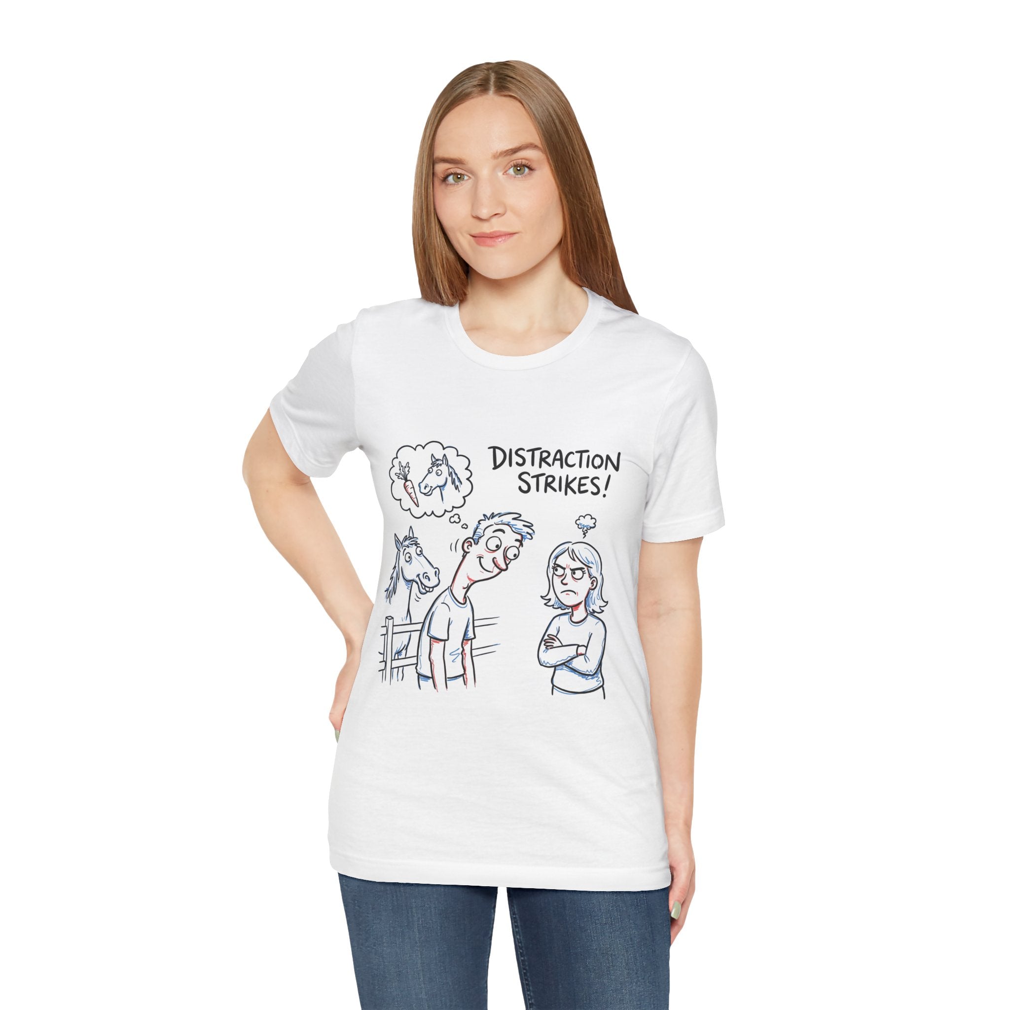 Tricou Amuzant cu Cai 'Cal, eu, responsabilitati'