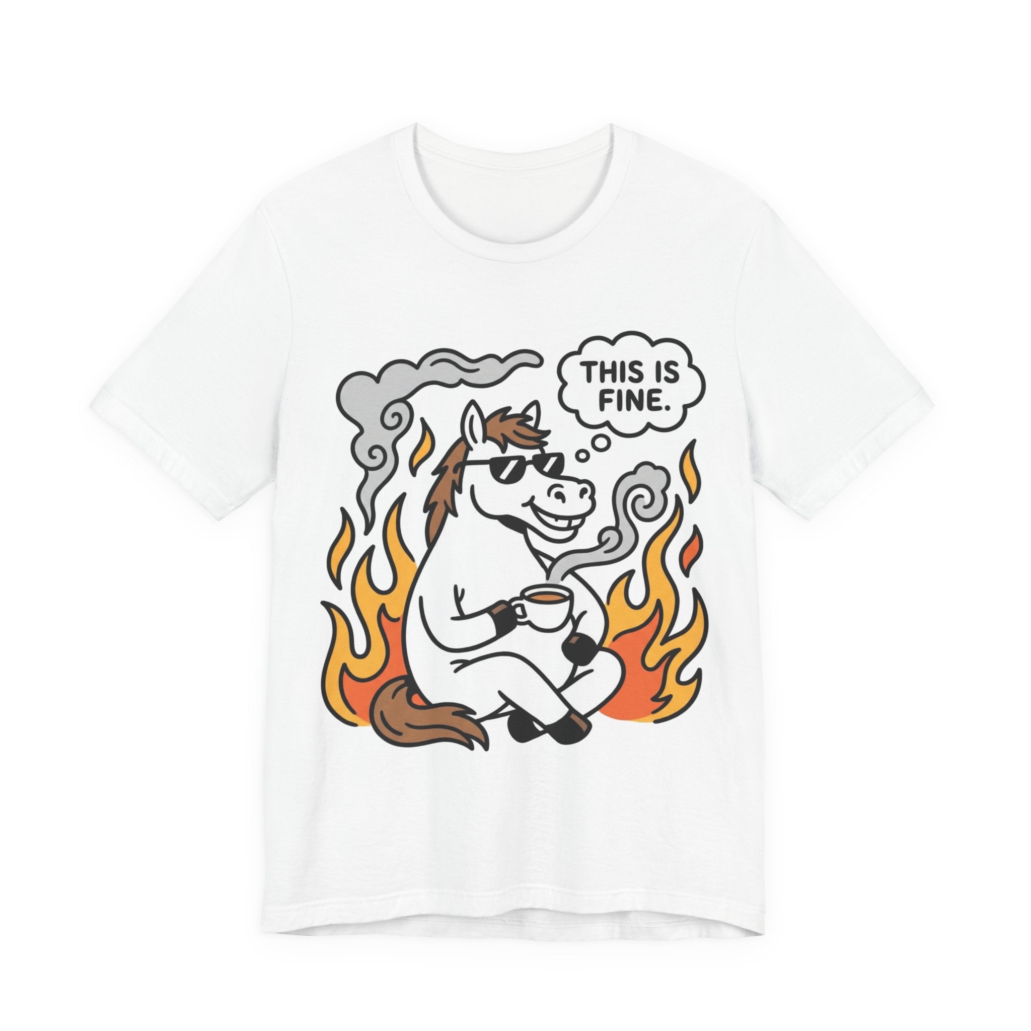Tricou Amuzant cu Cai