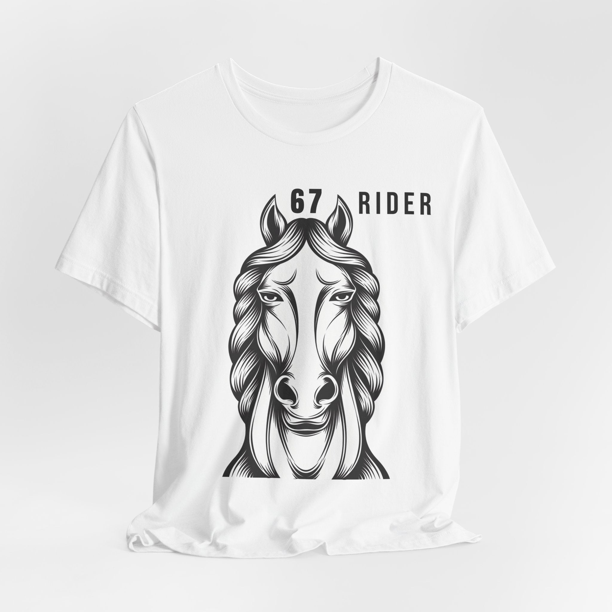 Tricou cu Cai '67 Rider'