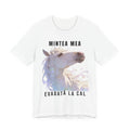 Tricou Edgy cu Cai 'Mintea Mea Evadatã la Cal'