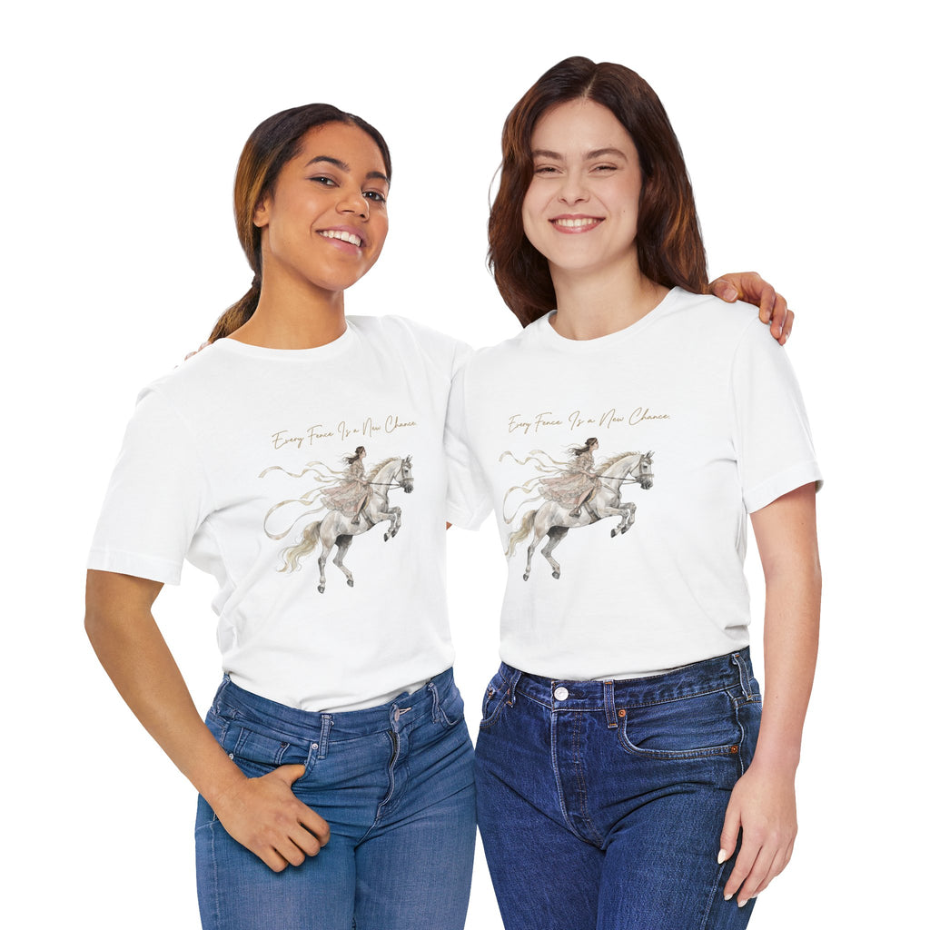 Tricou motivational cu cai 'Every Frame Is A New Chance'